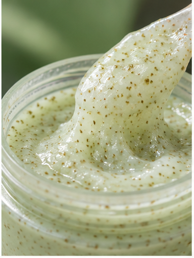 🥑 Beauty Essential | Avocado Ice Cream Body Scrub | Silky Smooth Skin Care