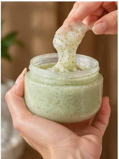 🥑 Beauty Essential | Avocado Ice Cream Body Scrub | Silky Smooth Skin Care