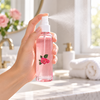 🌸 Beauty Essential | Rose Water Body Mist Spray | Fresh Hydrating Skin Care